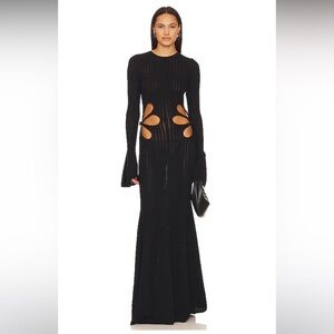 Elegant Black Maxi Dress